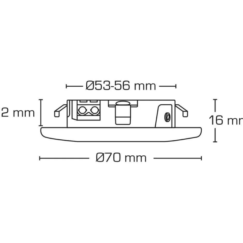 Scan Products Sofia møbelspot, 2700K, mat hvid