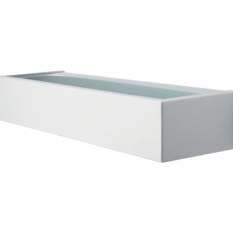 SG Edge udendørs væglampe, 2700K, hvid