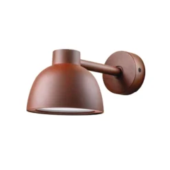 SG Herning udendørs væglampe, corten, Ø18 cm