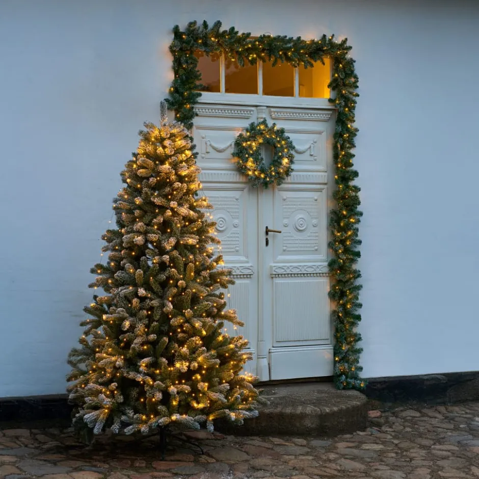 Sirius Anton kunstigt juletræ med lys, 210 cm