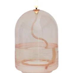 Sirius Dea olielampe, batteri, rosa, 15 cm