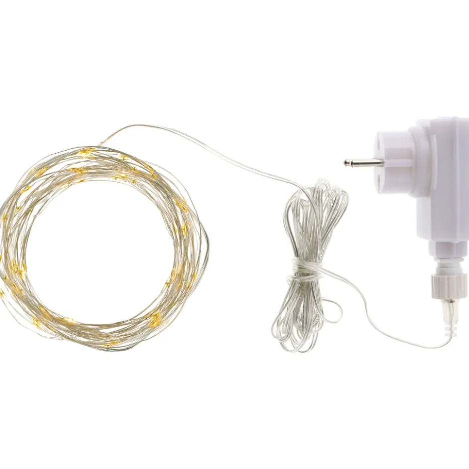 Sirius Knirke Wire lyskæde, 160 lys