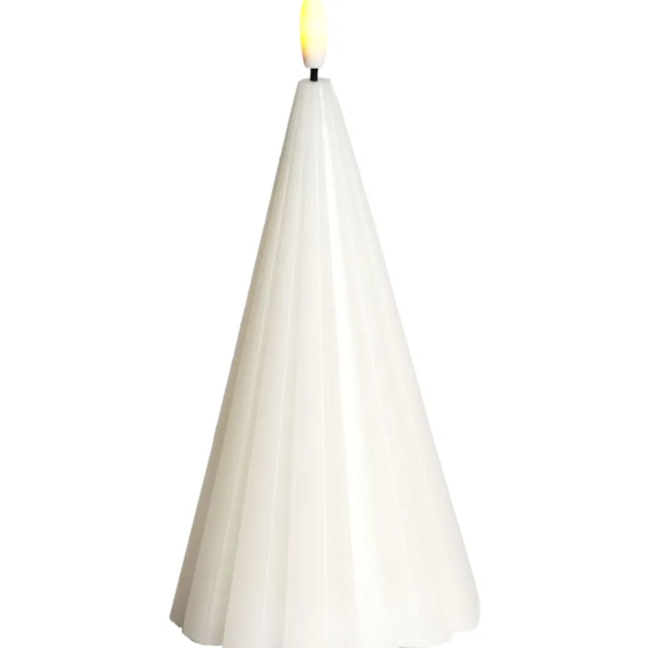 Sirius Laura LED bloklys, batteri, hvid, H20 cm
