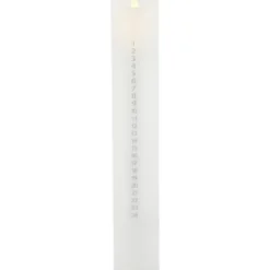 Sirius LED kalenderlys, sølv
