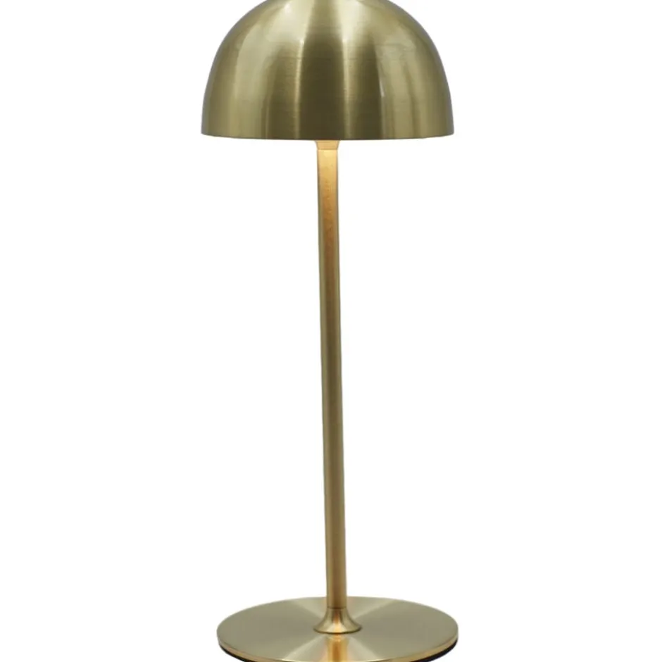 Sirius Mini Tim genopladelig bordlampe, messing