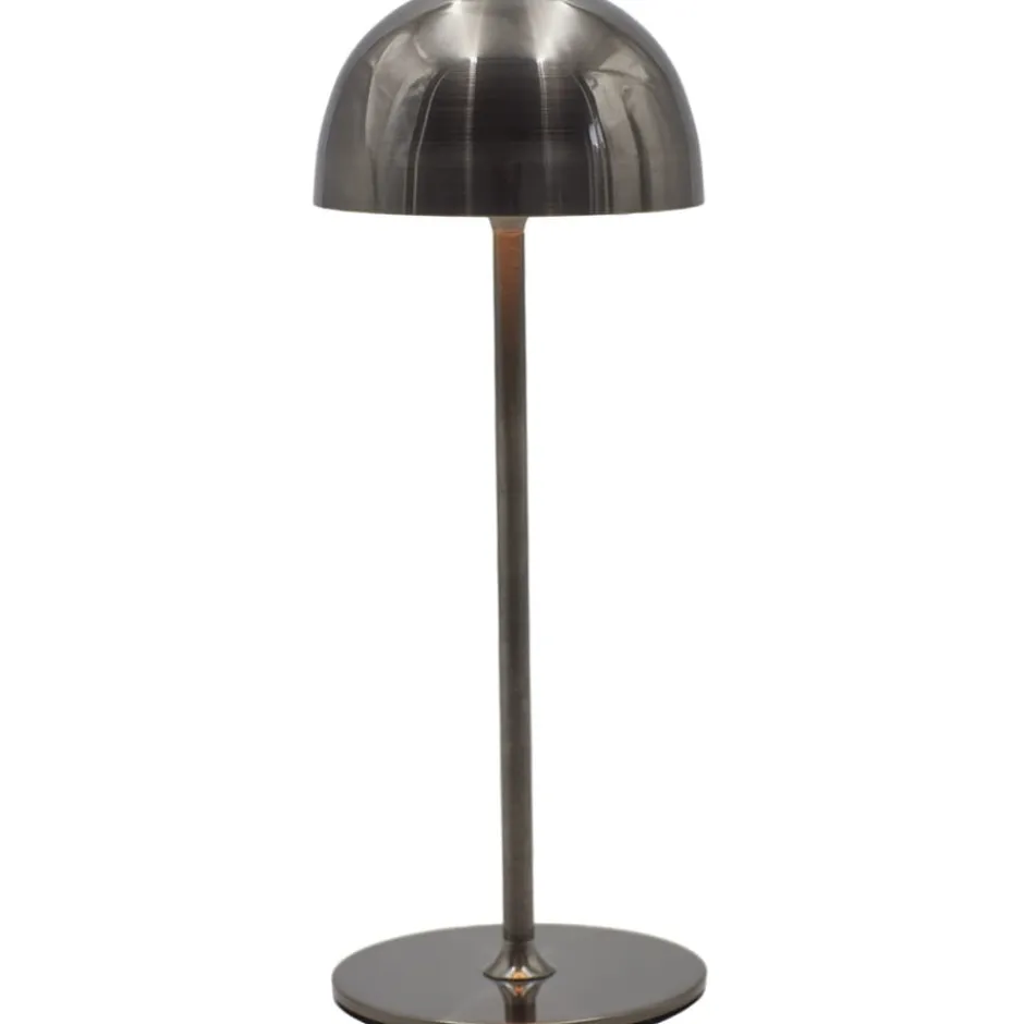 Sirius Mini Tim genopladelig bordlampe, sort nikkel