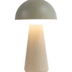 Sirius Sam genopladelig bordlampe, grå