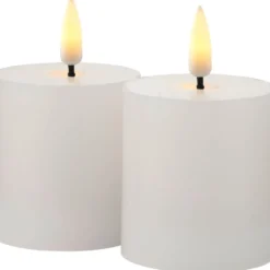 Sirius Sille LED bloklys, batteri, hvid