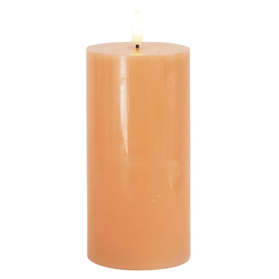 Sirius Sille LED bloklys, batteri, orange
