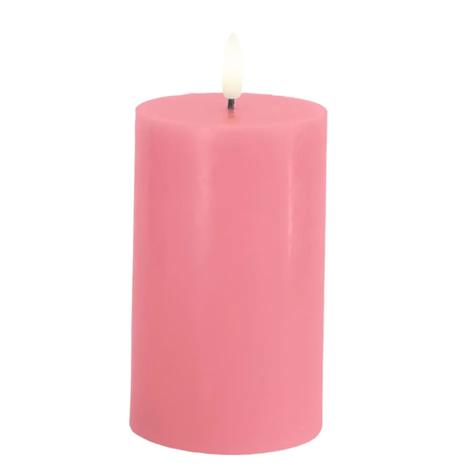 Sirius Sille LED bloklys, batteri, rosa