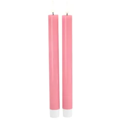Sirius Sille LED kronelys, batteri, rosa