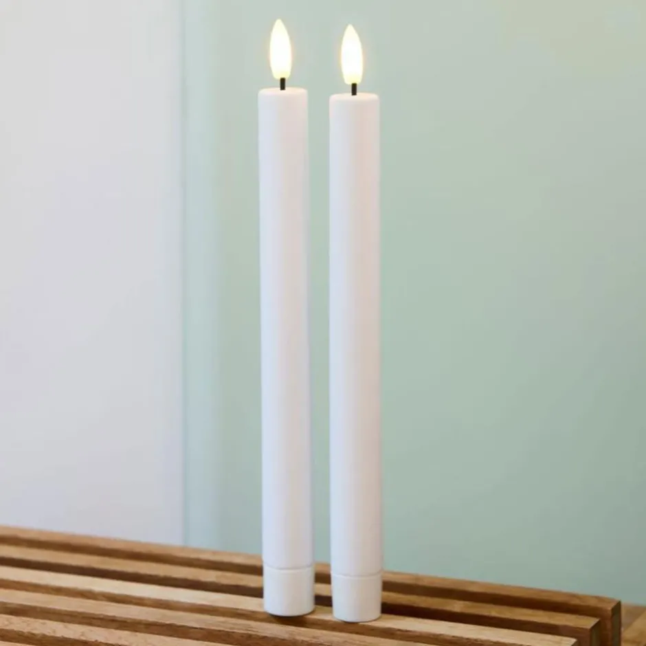 Sirius Sille LED kronelys, genopladelig