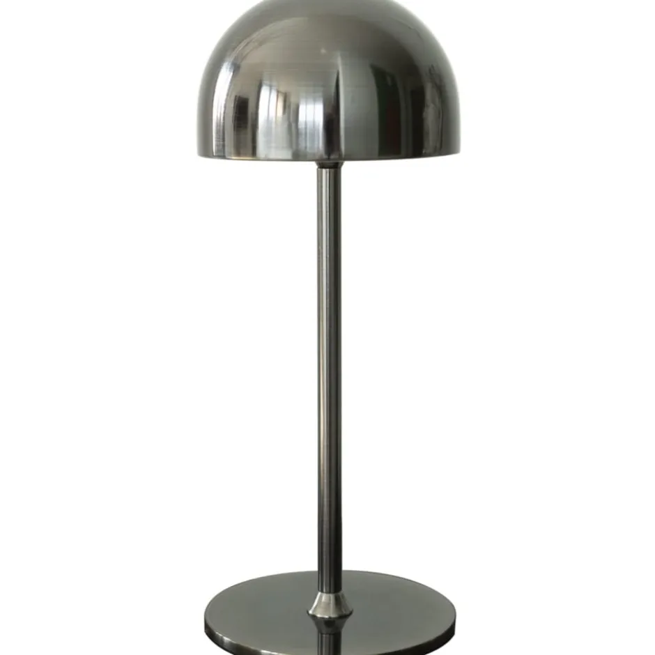 Sirius Tim genopladelig bordlampe, sort nikkel, 30 cm