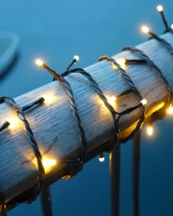 Sirius Top-Line Energy udendørs lyskæde, 200 varm hvide lys, 20 meter, forlænger