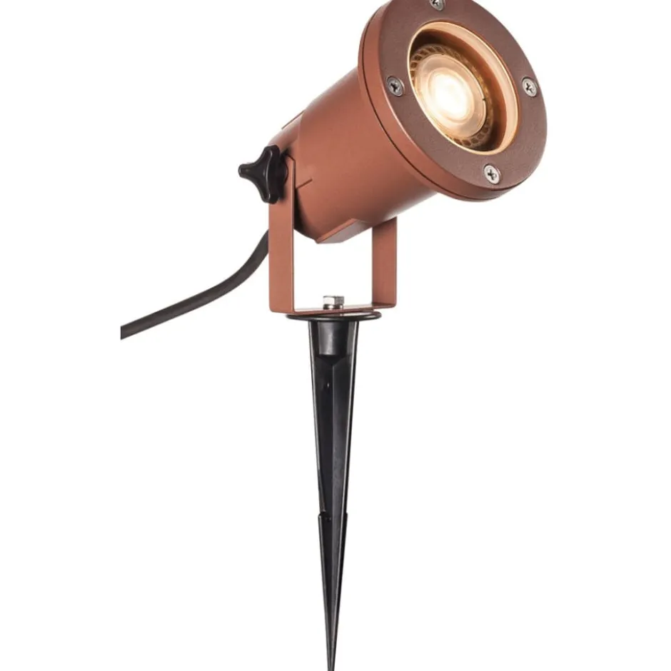 SLV Big Nautilus udendørslampe, rustfarvet