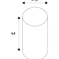SLV E14 kertepære, 1800K, 2W