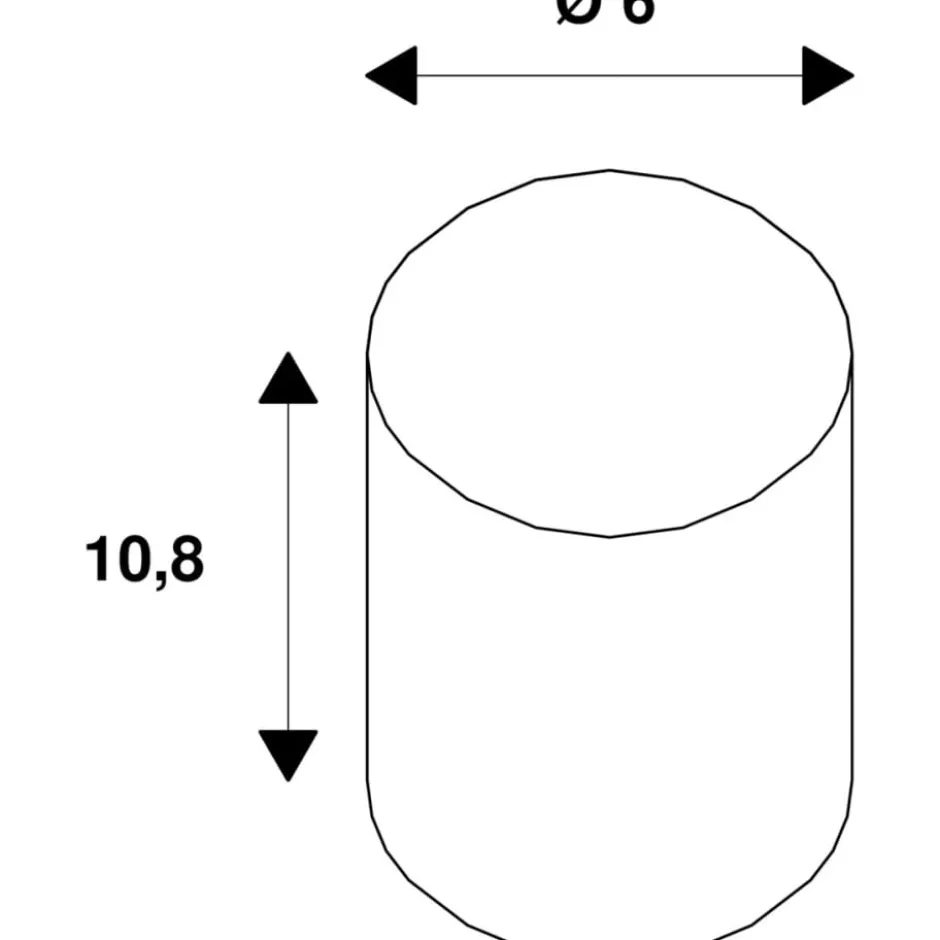 SLV E27 standardpære, 3000K, 8W