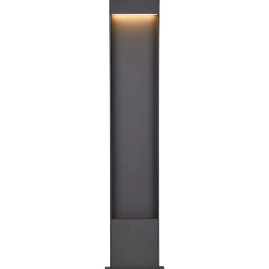 SLV Flatt Pole havelampe, antracit, 100 cm