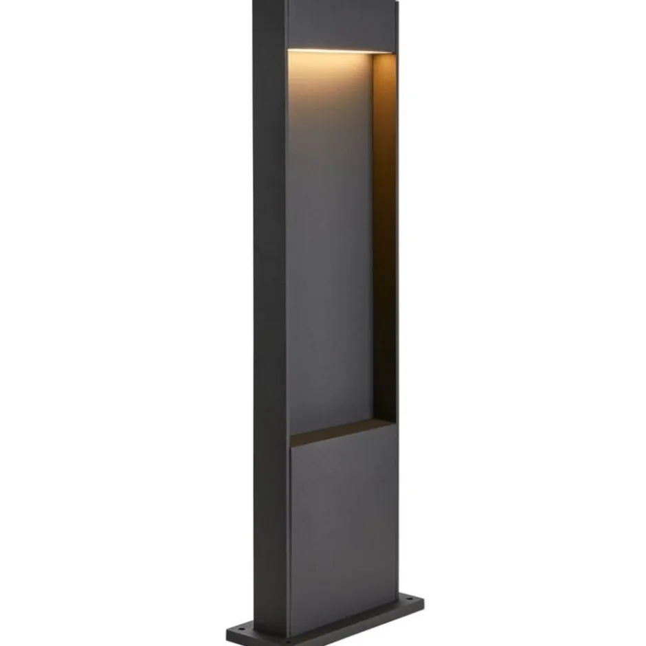 SLV Flatt Pole havelampe, antracit, 65 cm