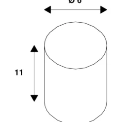 SLV GU10 standardpære, 2200K, 5W