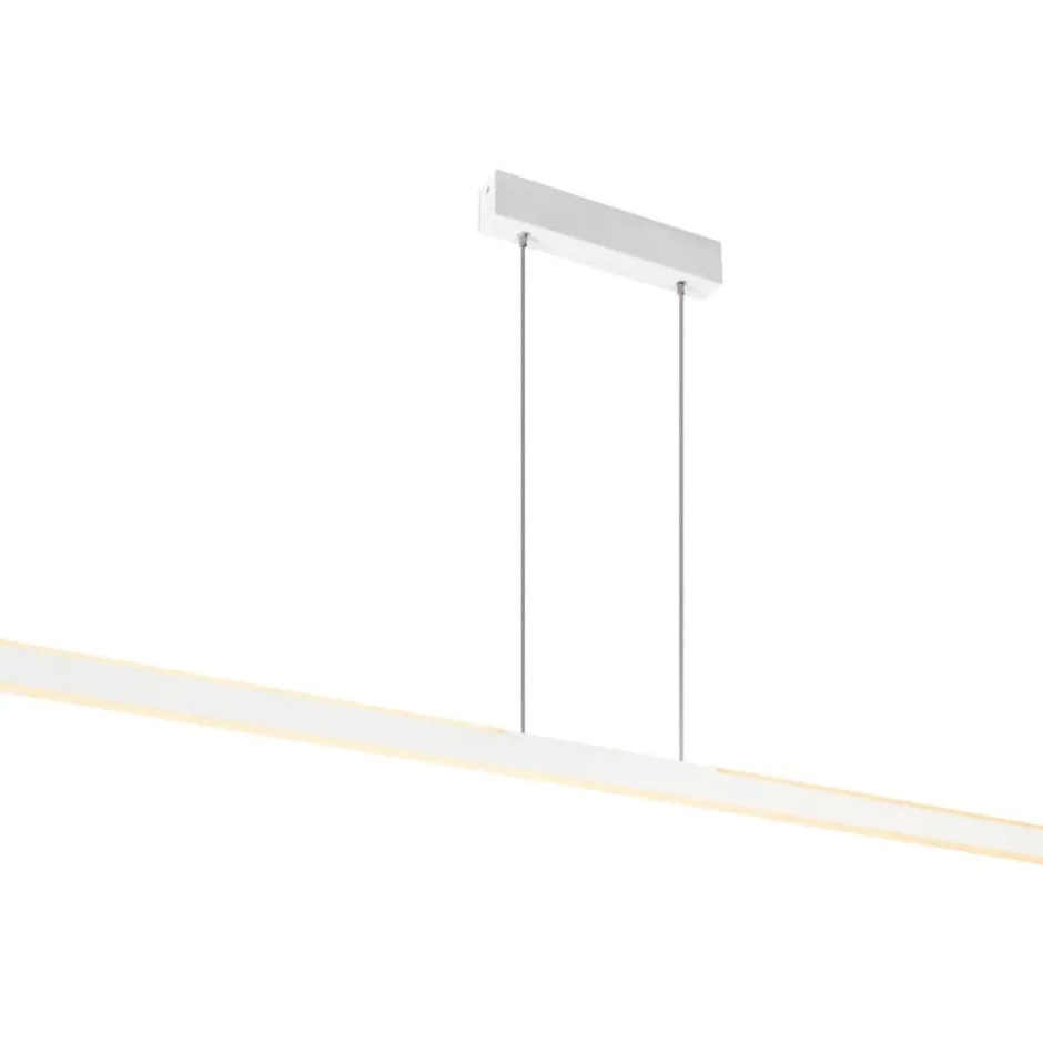 SLV One Linear langbordspendel, hvid, 140 cm