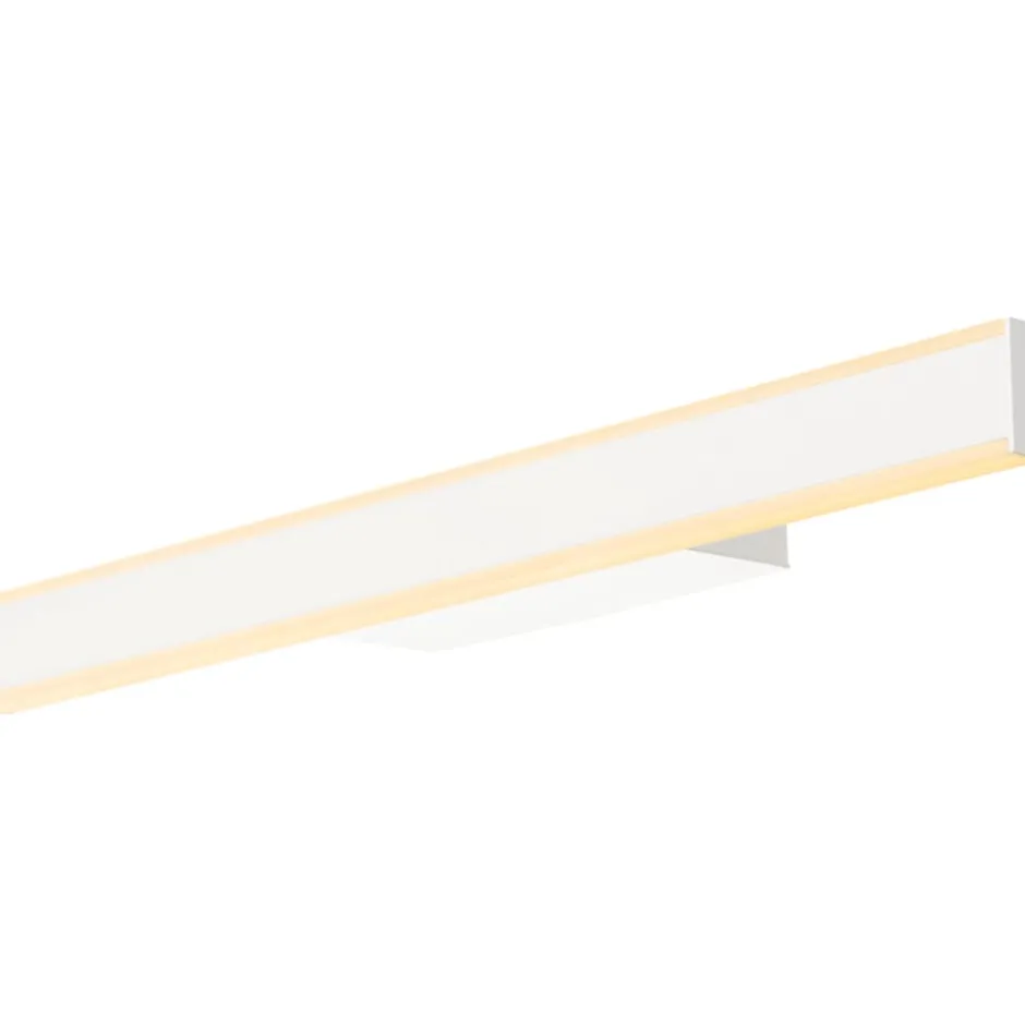 SLV One Linear væglampe, hvid, 50 cm