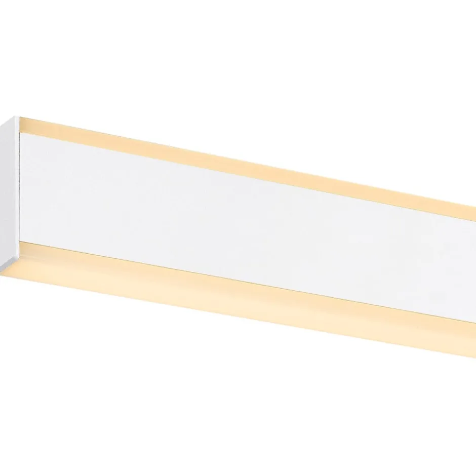 SLV One Linear væglampe, hvid, 50 cm