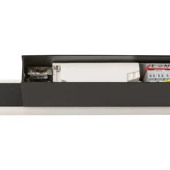 SLV One Linear væglampe, sort, 70 cm