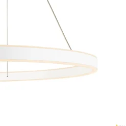 SLV One pendel, Ø80 cm, hvid