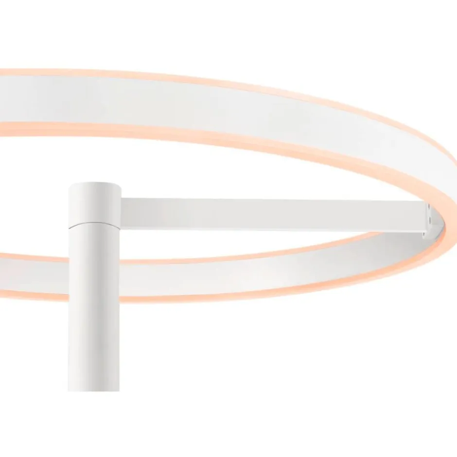 SLV One Straight gulvlampe, hvid