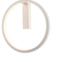 SLV One væglampe, hvid, Ø40 cm