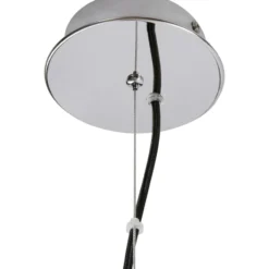 SLV Pantilo Convex pendel, krom, Ø40 cm