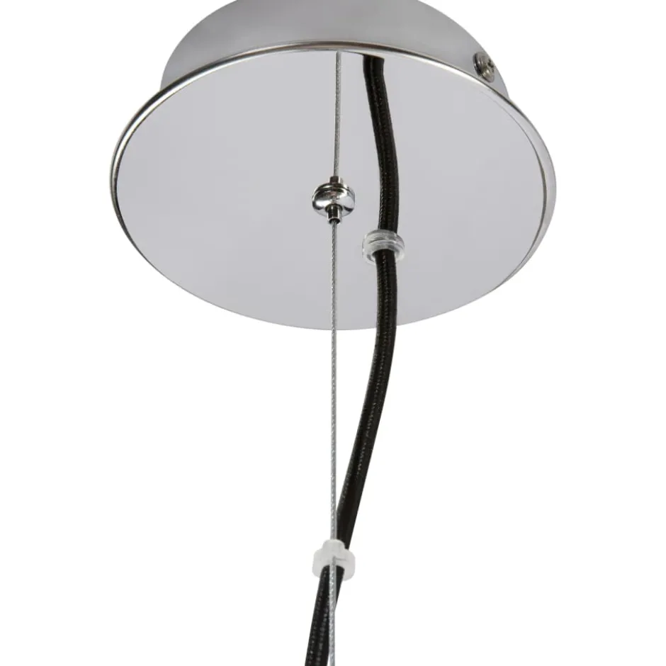 SLV Pantilo Convex pendel, krom, Ø40 cm