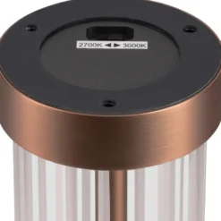 SLV Quimera bordlampe, kobber