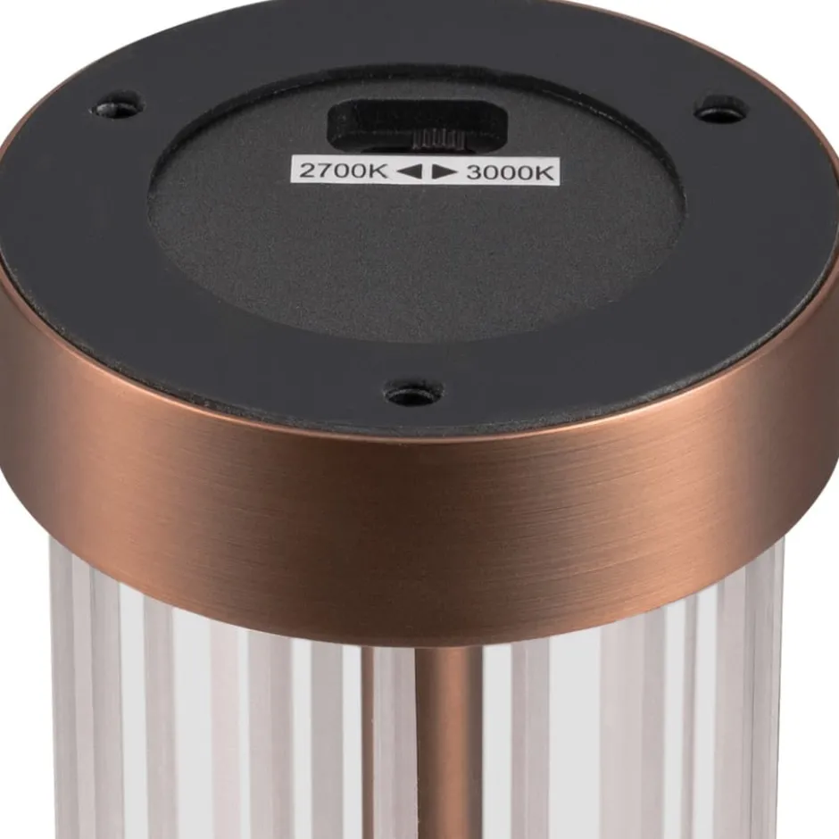 SLV Quimera bordlampe, kobber