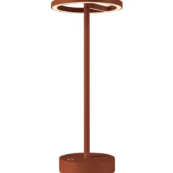 SLV Vinolina One genopladelig bordlampe, rustfarvet