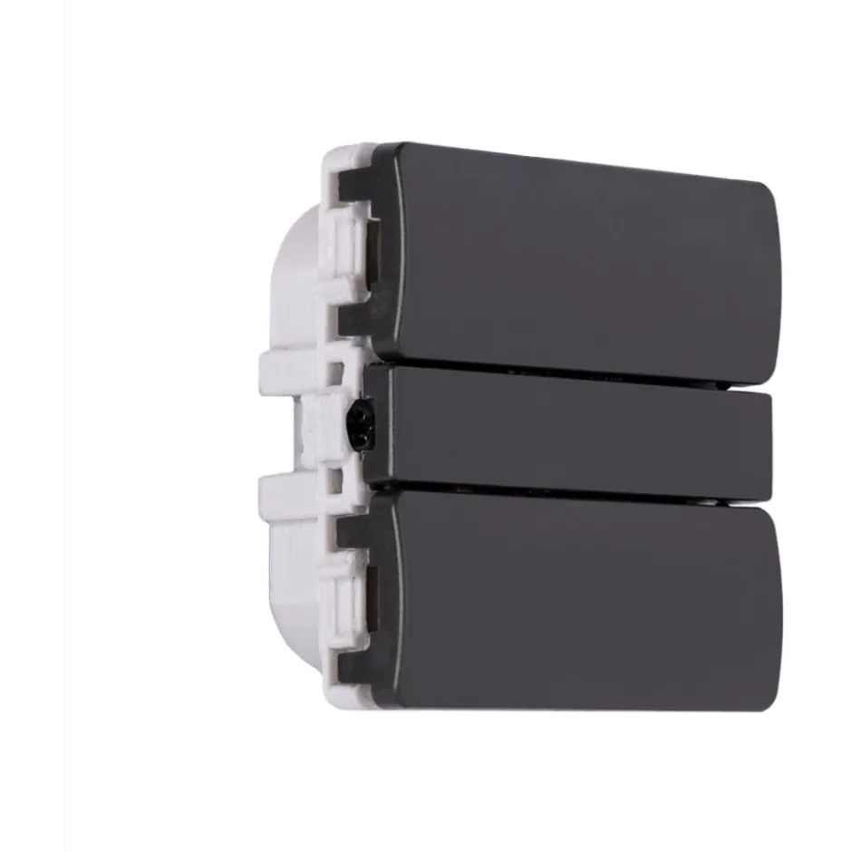 Smartkontakten Zigbee batteritryk til LK Fuga, grå