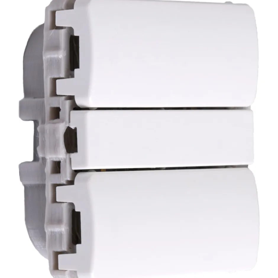 Smartkontakten Zigbee batteritryk til LK Fuga, hvid