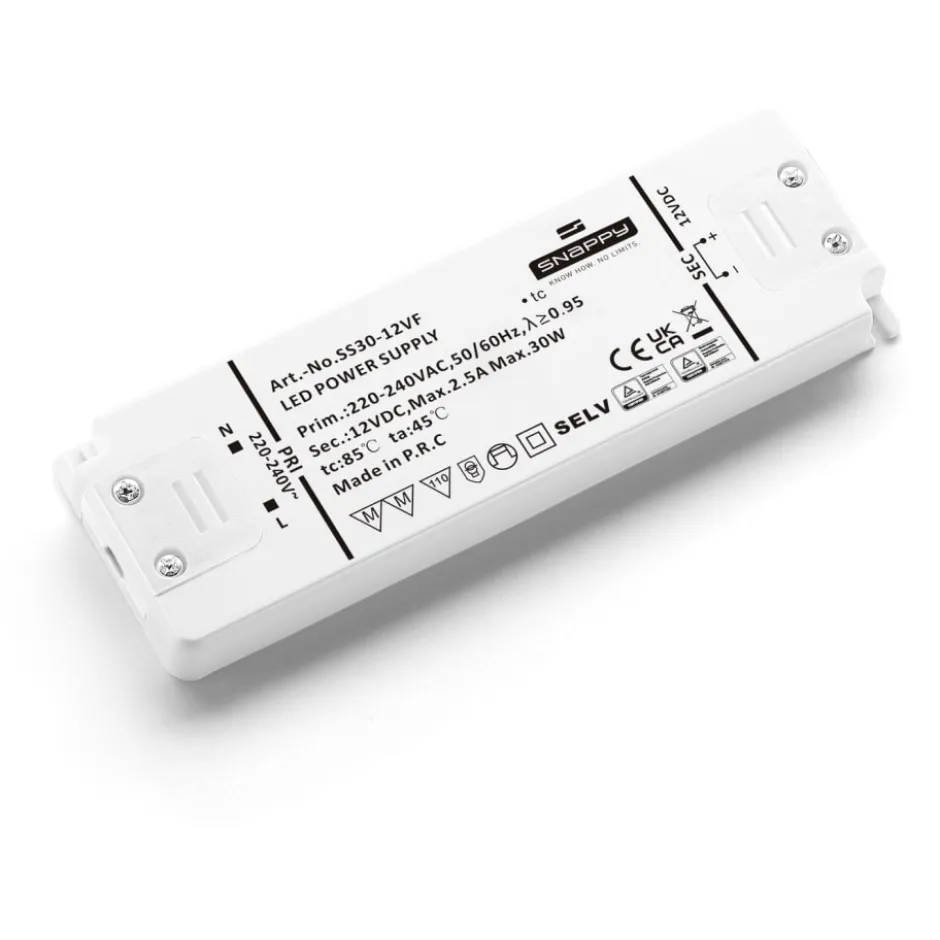 Snappy LED driver, 12V, 30W
