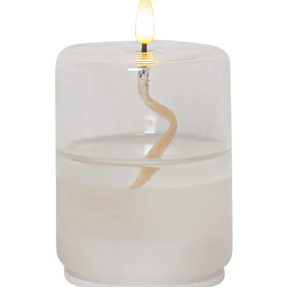 Star Trading Flamme Float stearinlys i glaslanterne