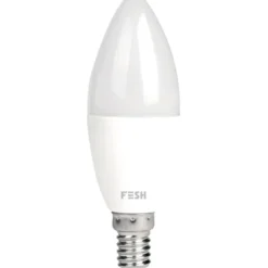 6 stk Fesh Smart E14 kertepære, 2700-6500K, 5W