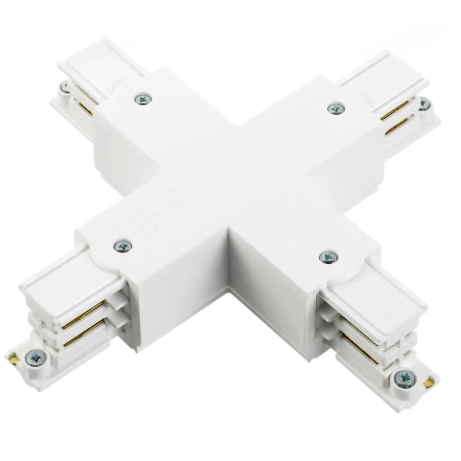 5 stk Global 3F X-stykke, hvid