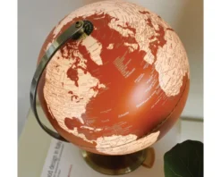 2 stk Globus med lys, orange