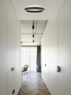 2 stk Halo Design Backlight String plafond, sort, Ø30 cm