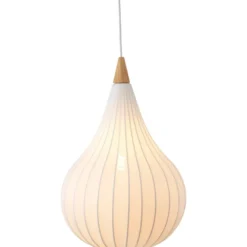 2 stk Halo Design Drops pendel, stof, Ø38 cm