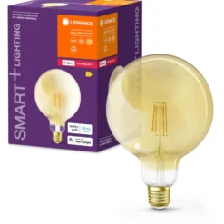 4 stk Ledvance Smart+ Zigbee E27 globepære, 2400K, 6W
