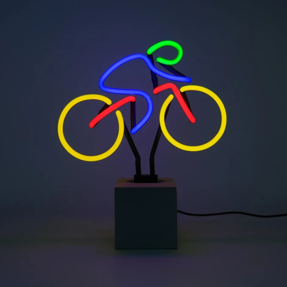 4 stk Locomocean Cykel neonskilt