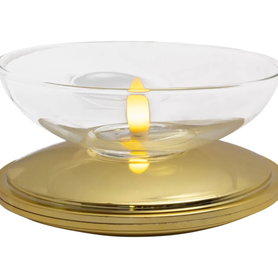 6 stk Sirius Lia genopladelig lys, guld