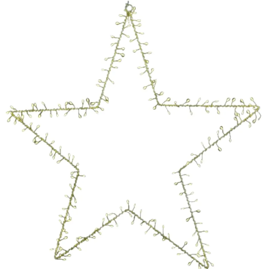 2 stk Sirius Liva Cluster stjerne med lys, 140 lys