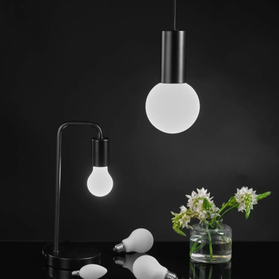10 stk Unison Satin E27 globepære, 2700K, 7W, Ø12,5 cm